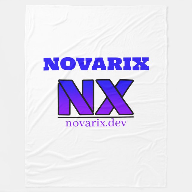 Novarix ceiling fleece blanket (Front)
