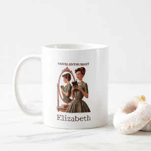 Novel Enthusiast Book Lover Quote Coffee Mug