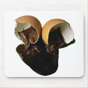 Novelty chocolate eggs mouse pad