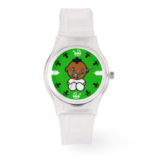 Novelty Cute Black Baby Gift Watch
