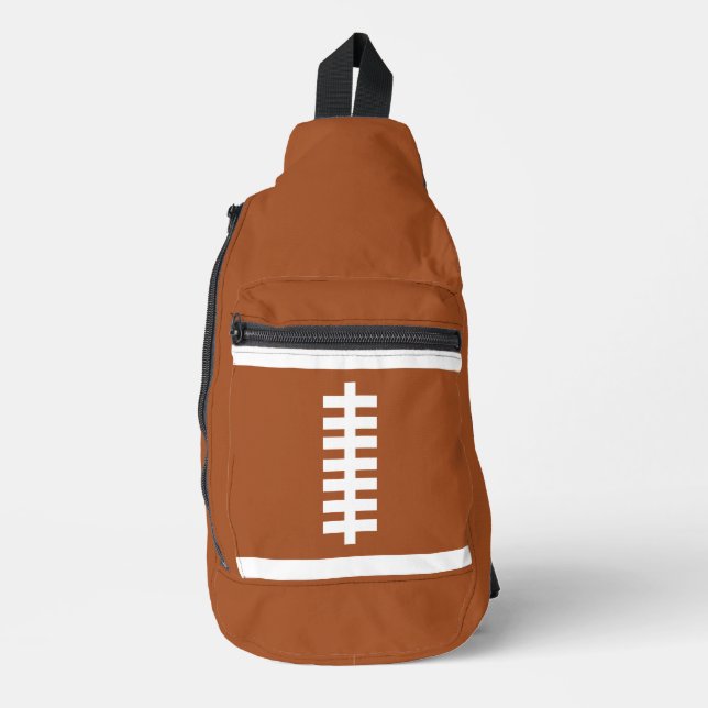 Novelty Football Lovers Sports  Sling Bag (Front)