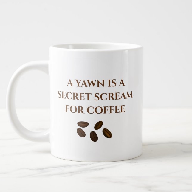 Novelty Funny Coffee Speciality Mug (Left)