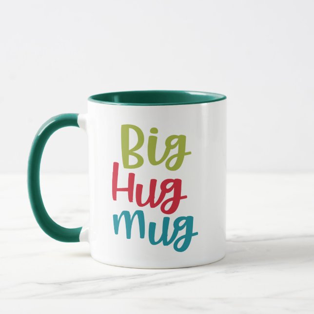 Novelty Gift | Funny Big Hug Coffee Mug (Left)