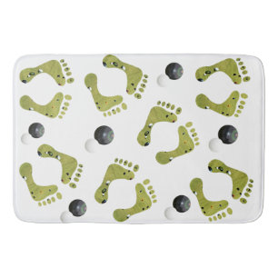 Novelty Lawn Bowls Design, Bath Mat