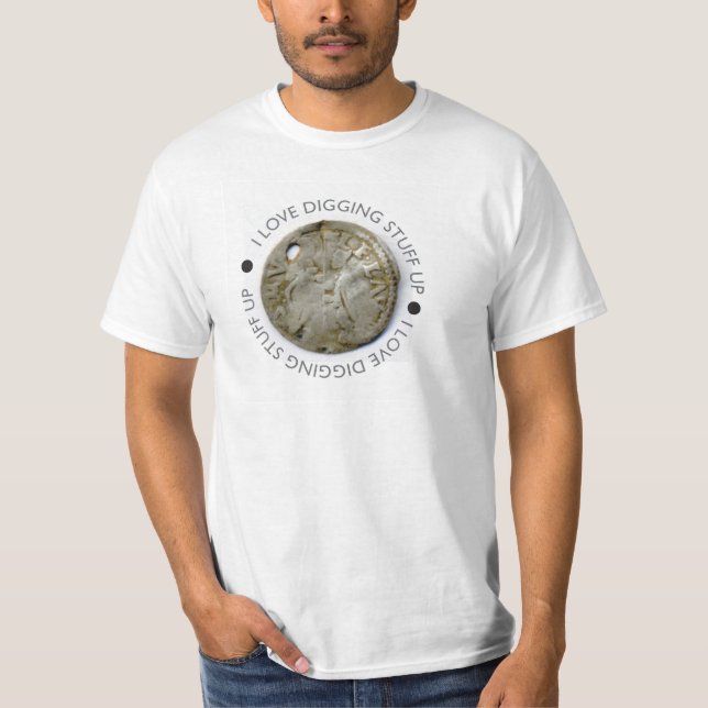 Novelty Metal Detecting t-shirt (Front)
