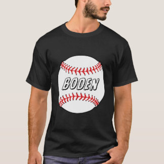 Novelty Personalised Name Boden Sports Celebration T-Shirt