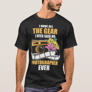 Novelty Photograpist Cameraman Cinematographer T-Shirt