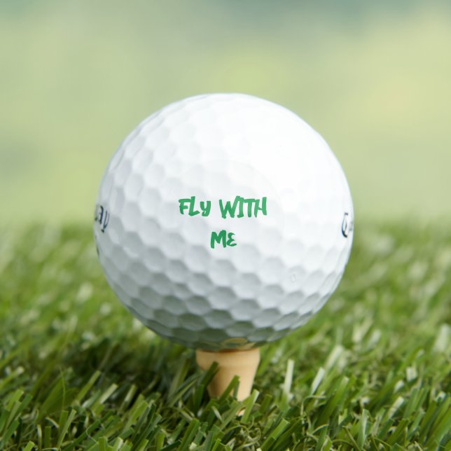 Novelty Saying Golf Balls (Insitu Tee)