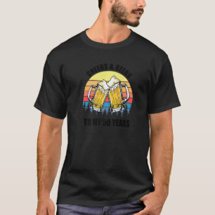 Novelty Vintage Cheers And Beer To My 50 Years Cel T-Shirt