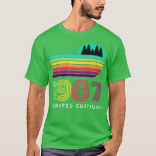 November 1987 Limited Edition Happy Birthday T-Shirt