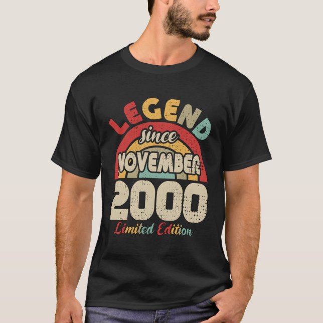 November 2000 Legend Since November 2000 T-Shirt (Front)