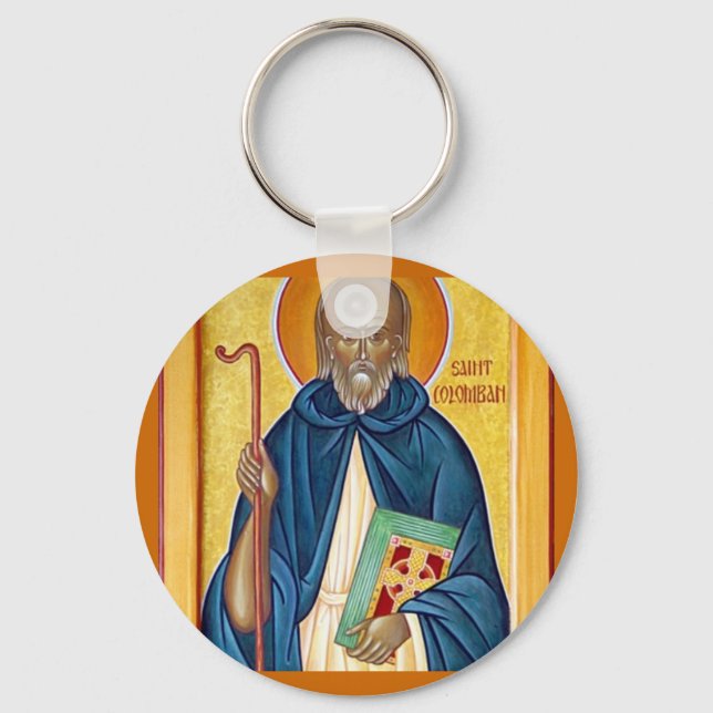 November  25 Saint Columban Key Ring (Front)