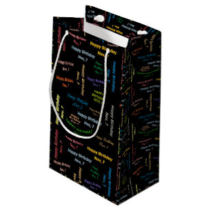 November, 7 Birthday Gift Bag