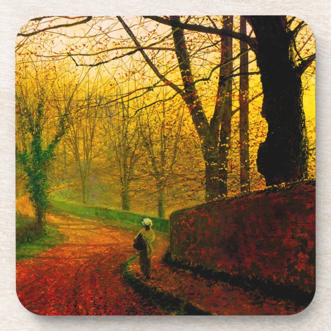 November Afternoon Stapleton Park Grimshaw Coaster (Front)