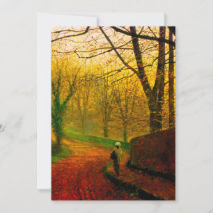 November Afternoon Stapleton Park Grimshaw Invitation