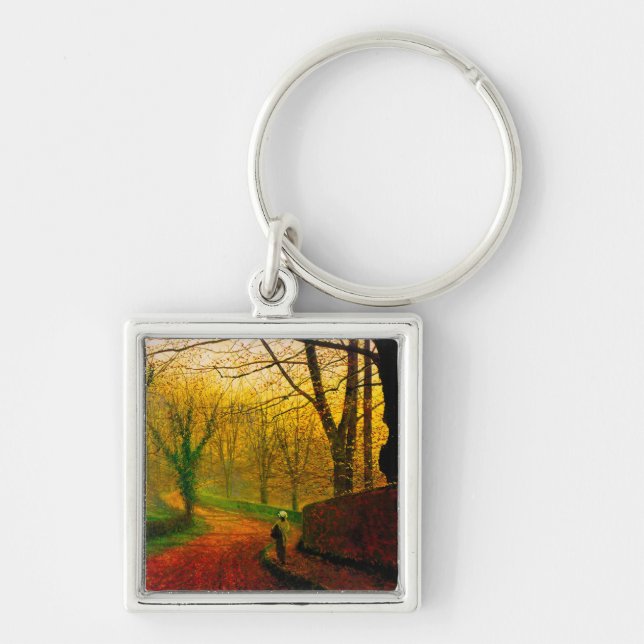 November Afternoon Stapleton Park Grimshaw Key Ring (Front)