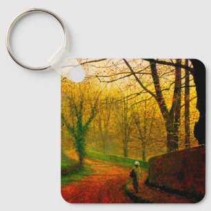 November Afternoon Stapleton Park Grimshaw Key Ring
