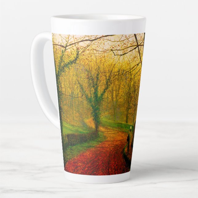 November Afternoon Stapleton Park Grimshaw Latte Mug (Left Angle)