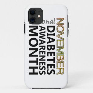 November Diabetes Awareness Month iPhone 11 Case