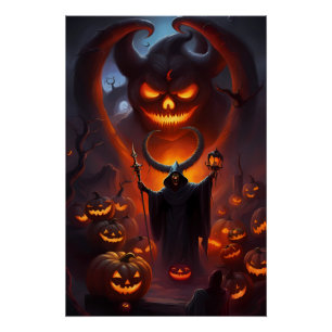 November Halloween Poster