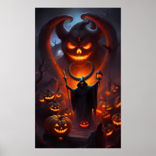 November Halloween Poster