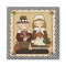 November Holiday Pilgrim Thanksgiving Magnet