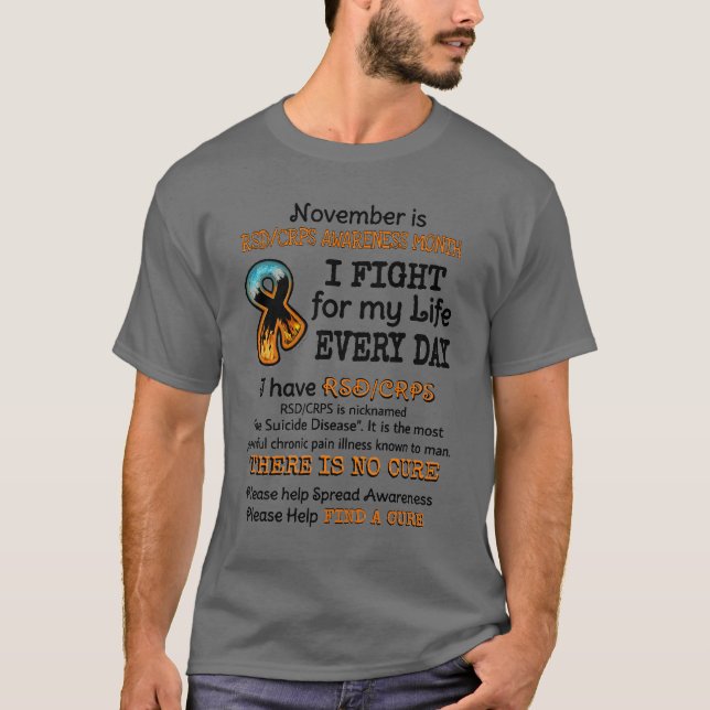 November...I Fight T-Shirt (Front)