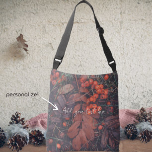 November pattern crossbody bag