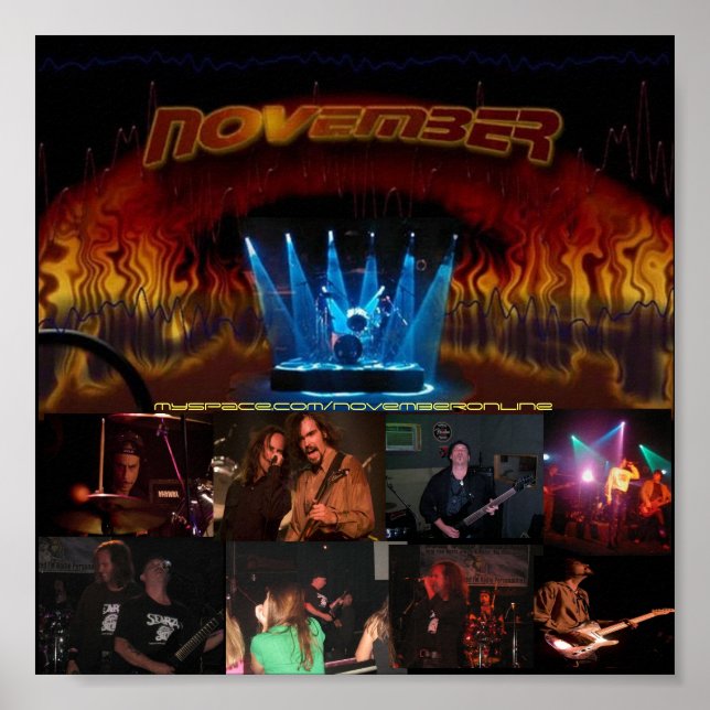 NOVEMBER POSTER!!!, ... - Customised Poster (Front)