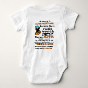 November...Someone I Love Fights Baby Bodysuit