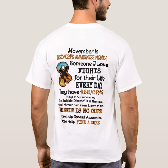 November...Someone I Love Fights T-Shirt (Back)