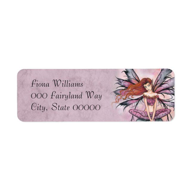 November Sprite Fantasy Fairy Art (Front)