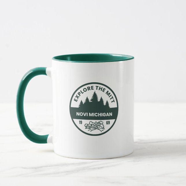 Novi Michigan Coffee Mug (Left)