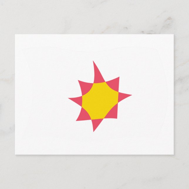 Novial Flag Postcard (Front)
