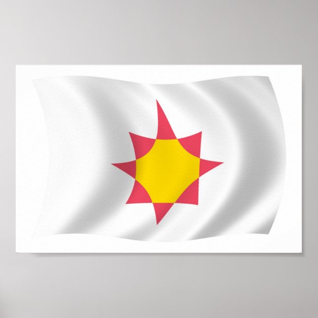 Novial Flag Poster Print (Front)