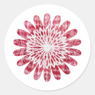 NOVINO SunFlower Energy Wheel Classic Round Sticker