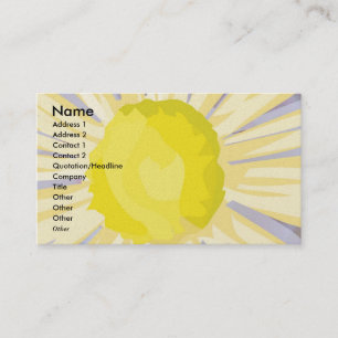 NOVINO - Sunflower Heart Business Card