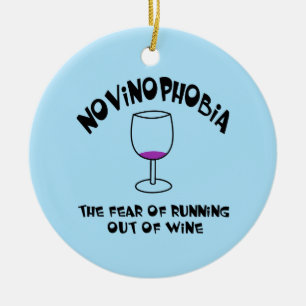 Novinophobia Empty Glass Ceramic Tree Decoration