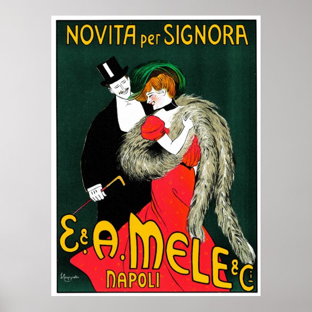 Novita per Signora 1903 ~ Vintage Italian Poster (Front)