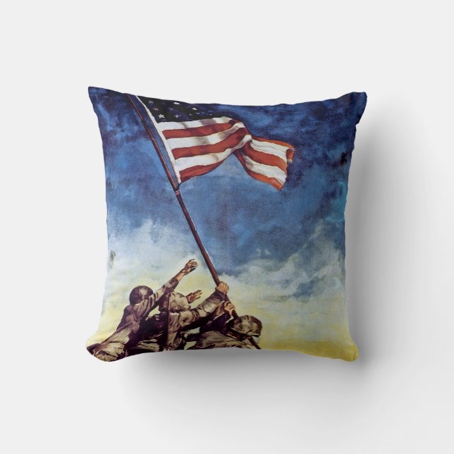 Now All Together ~ Iwo Jima Cushion (Front)