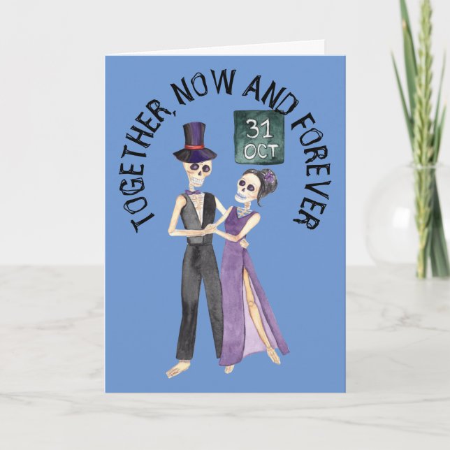 Now And Forever 5" x 7" Folded Greeting Card (Front)