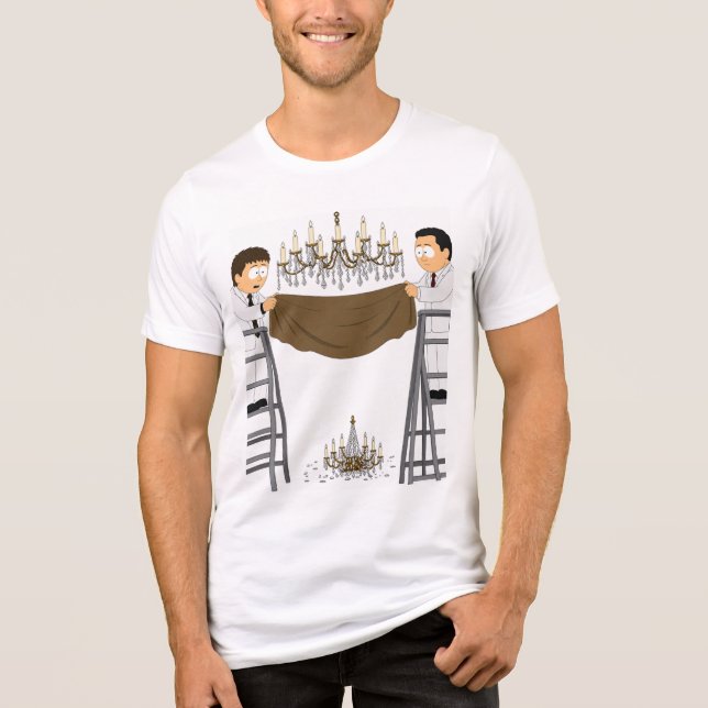 "Now Brace Yourself"  Tri-Blend Shirt (Front)