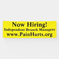 Now Hiring Bright Yellow Business