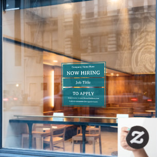 Now Hiring Job Opening Store Business Vacancy