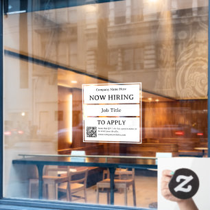 Now Hiring Job Opening Store Business Vacancy
