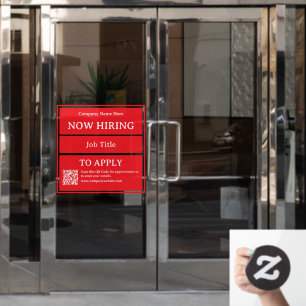 Now Hiring Job Opening Store Business Vacancy
