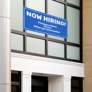 Now Hiring Personalised Banner