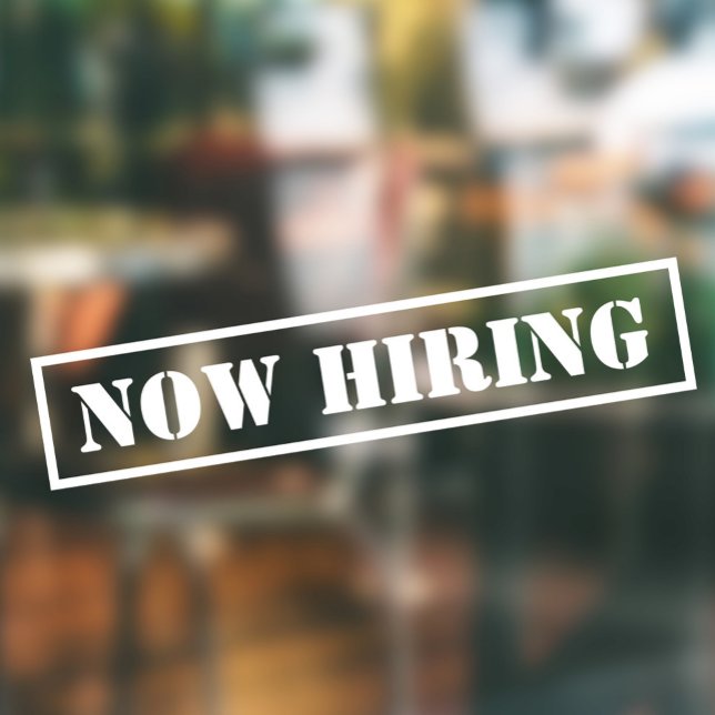 Now Hiring Simple Slanted Professional Business (Creator Uploaded)