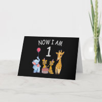 Now I am 1 year old 1st Birthday at the Zoo