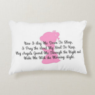 "Now I Lay Me Down To Sleep" ACCENT PILLOW